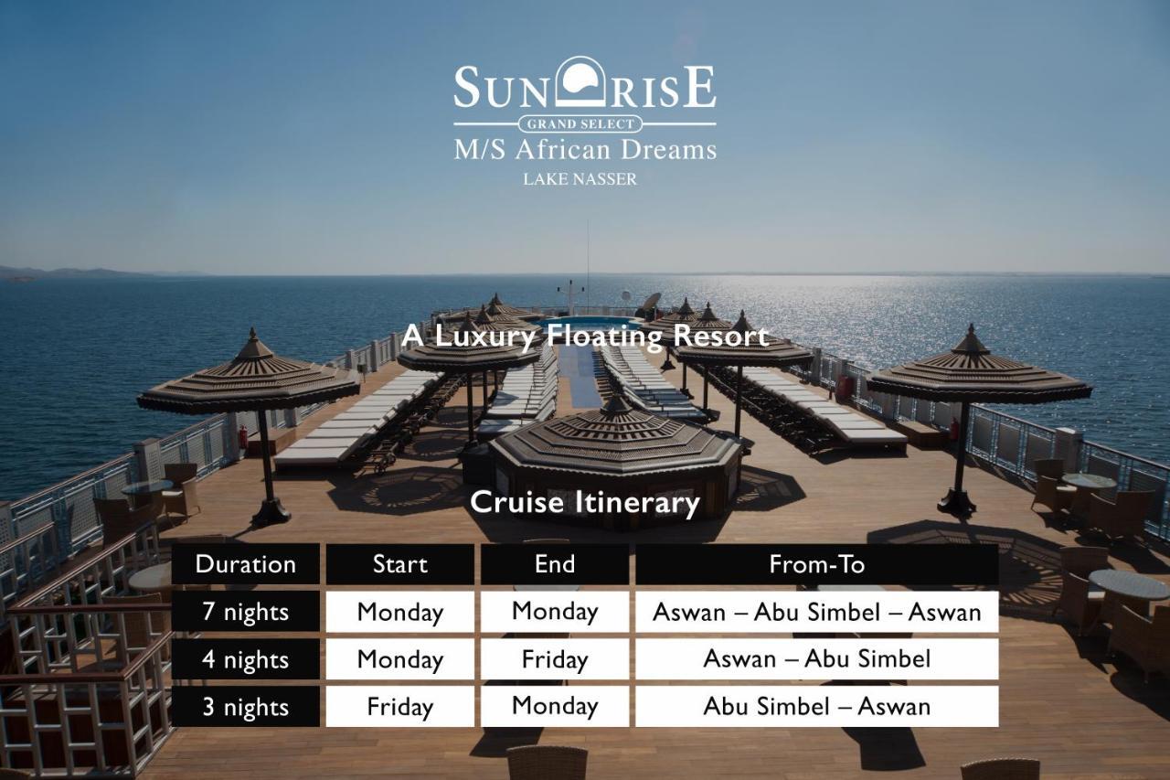 אסואן Sunrise African Dreams Cruise -Grand Select- מראה חיצוני תמונה